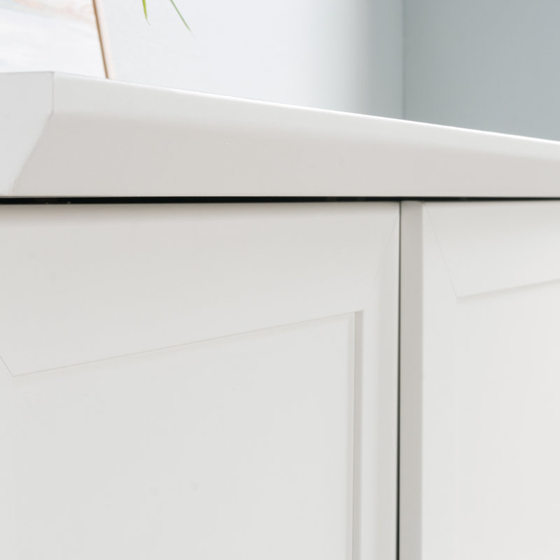 Armoire à porte coulissante avec tringle, Blanc