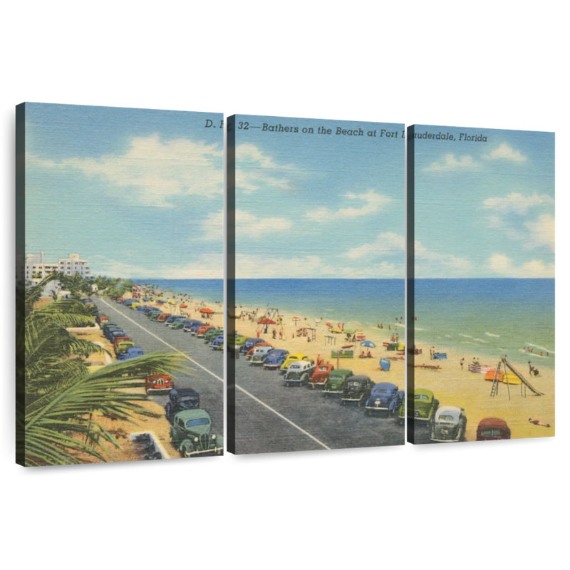Carte postale Gillard Beach II, H 32 po x l 50 po