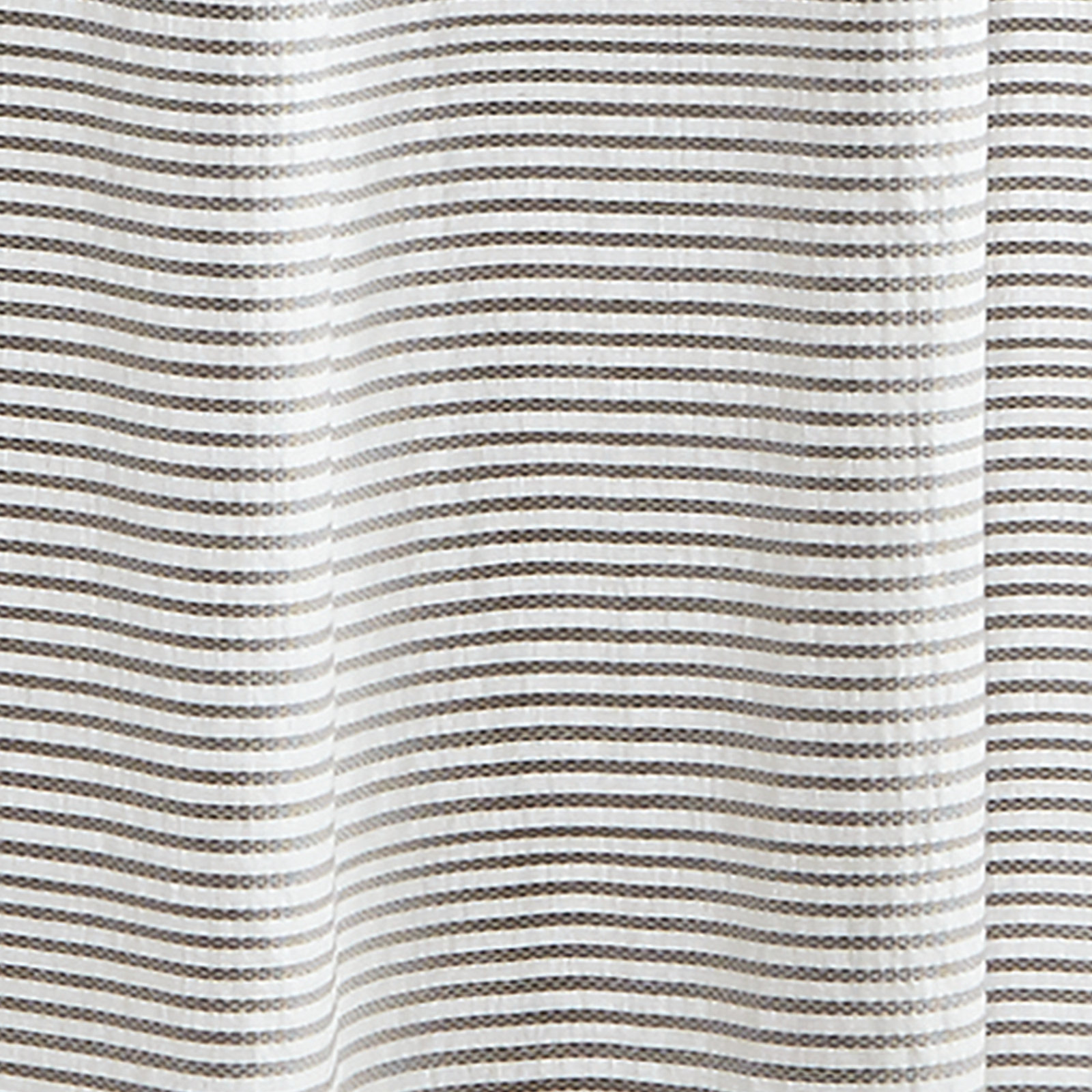 Panama Cotton Shower Curtain, Gray