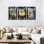 Ensemble de 3 impressions sur toile Lemon Water Pop-1384296502