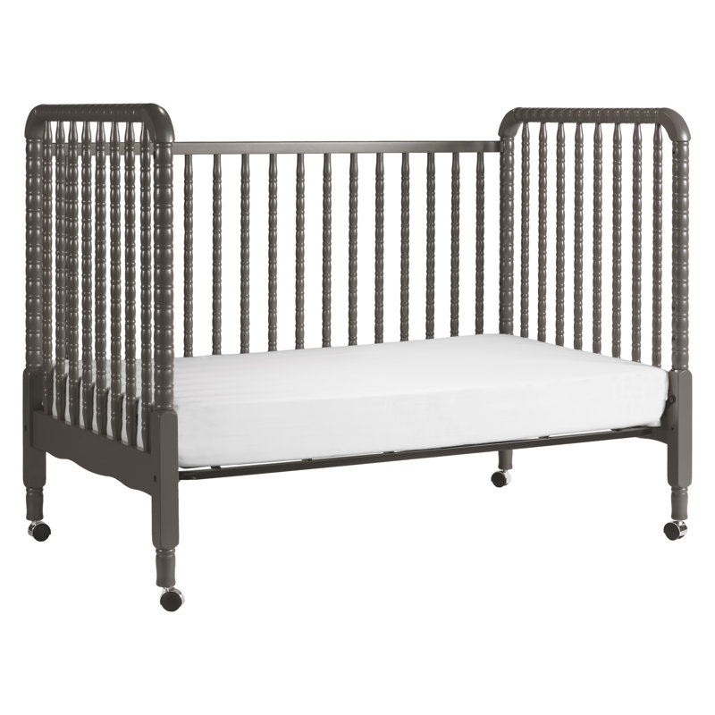Lit de bébé convertible 3-en-1 Jenny Lind, Ardoise