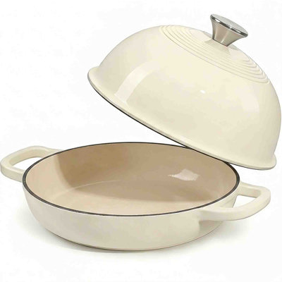 Cocotte en fonte émaillée antiadhésive 6 pte