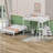 Twin over Full 3 Drawer Standard Bunk Bed with Built-in-Desk by Cosmic
