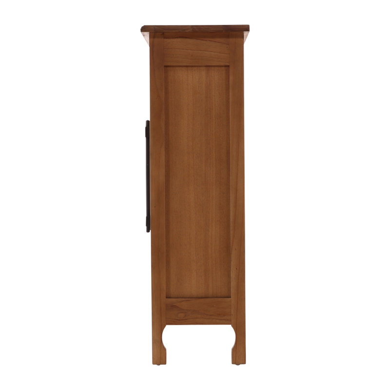 Furniture Classics Dalia Natural Mahogany Raffia Cabinet