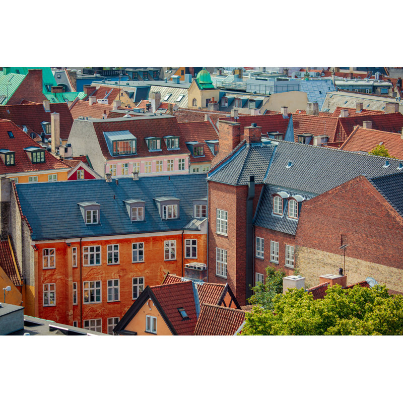 Cityscape Of Copenhagen by Birute - Wrapped Canvas Print, 51cm H x 76cm W