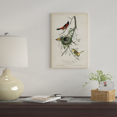 « verger orioles », impression sur toile