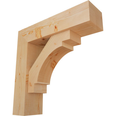 Merced Block Bracket w/ Offset Brace