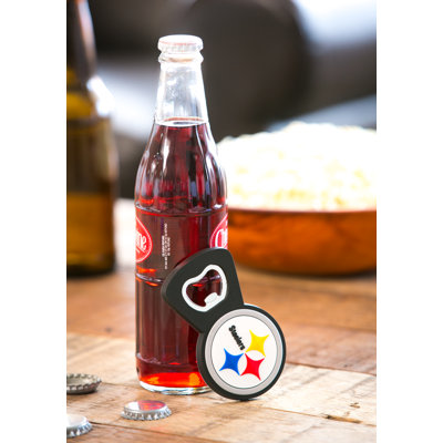 Steelers de Pittsburgh, ouvre-bouteille magnétique en PVC