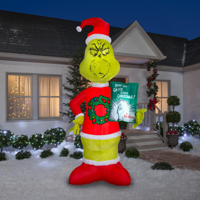 Peluche grincheux de Noël Airblown