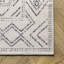 Tapis gris clair / ivoire Mia Medallion-1091969359
