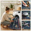  Tapis lavable de Noël, tapis de Noël modernes, confortables et antidérapants-1000800776