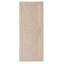 Porte de grange en bois lambrissé avec trousse de quincaillerie d'installation-80118747