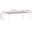 Baumstown Rectangular Outdoor Chat Table , 100cm cm W 60cm cm D-1023734630