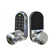 Keypad Smart Door Knob Lock,Keyless Entry Fingerprint Lock for Front Door,Electronic Code Door Knob,Satin Nickel