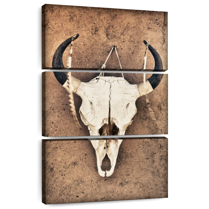 Kerner Cattle Skull, 32" H x 20" W