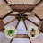 15 Ft. W X 15 Ft. D Outdoor Hardtop Gazebo, Octagonal Gazebo,galvanized Steel Canopy