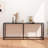 Tiffanyamber Glass Top Console Table-1517649177
