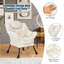 Fauteuil capitonné Irvona 74,93 cm-251599320