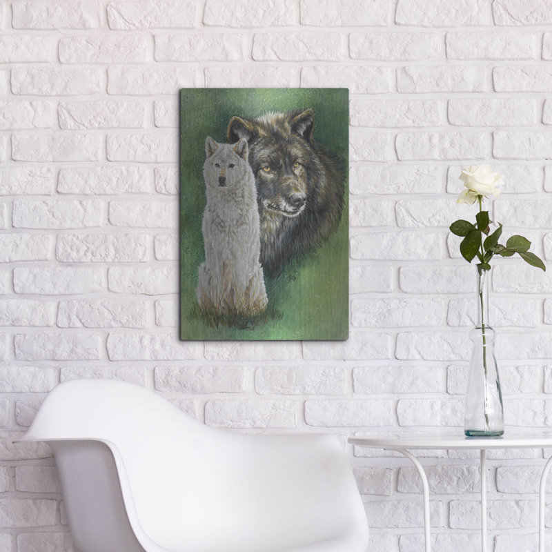 «Misunderstood» par Barbara Keith sur métal, H 24 po x l 16 po