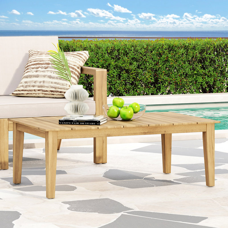 Table basse d'extérieur