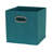 Fabric Storage Bins, Strong Poly-Woven Fabric, Sturdy Chipboard Sides, Grommet Front Handle, Stackable and Foldable, Classic Design-252994882