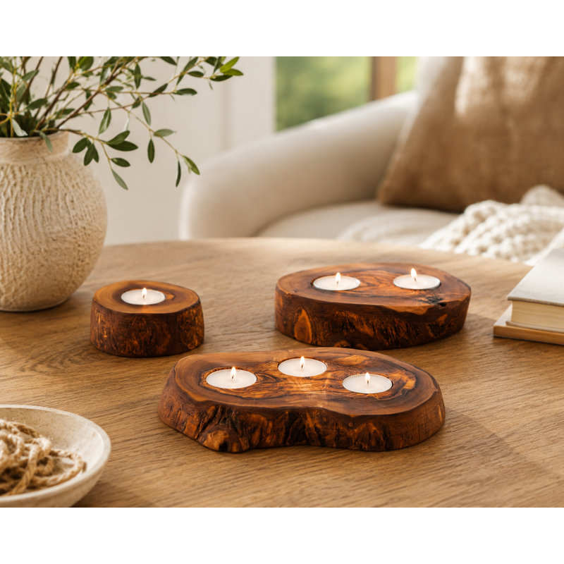 Solid Wood Candle Accessories