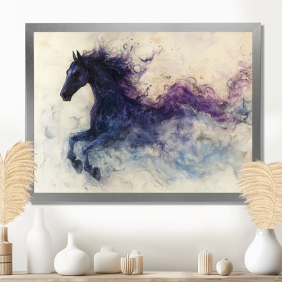 Kirsey Lavender Dream Horse Harmony IV - Horse Wall Art