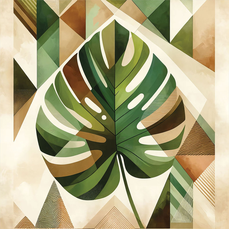 Monstera Duvet Cover, Twin Duvet Cover + 1 Standard Shams