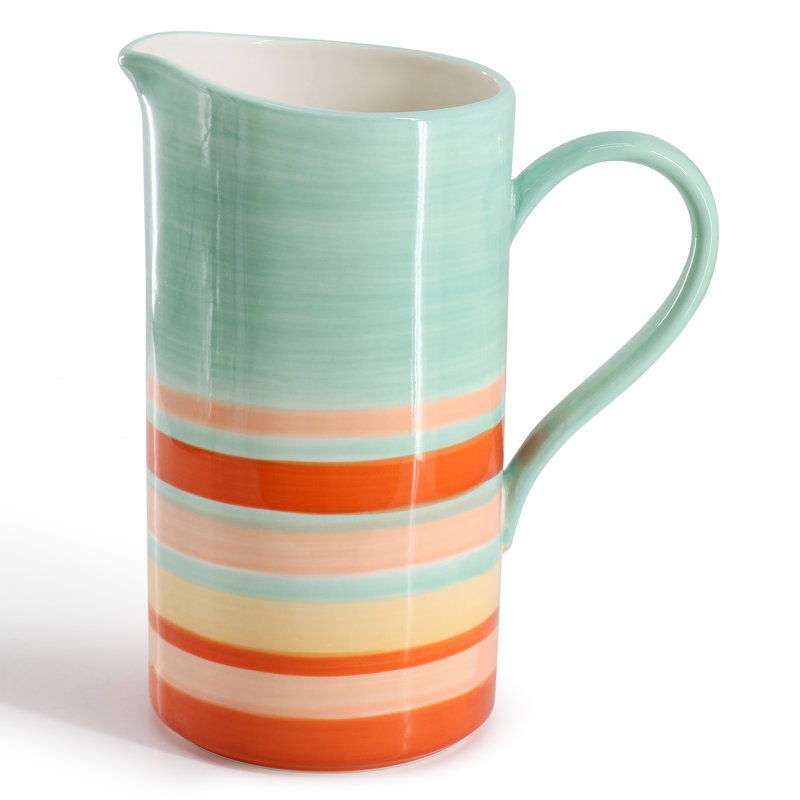 Pichet en grès rétro 60 oz Wrought Studio ™