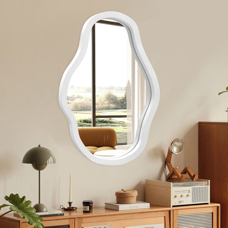Miroir d'appoint, Blanc