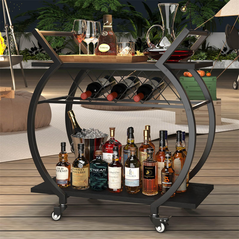 Bar Cart, Black