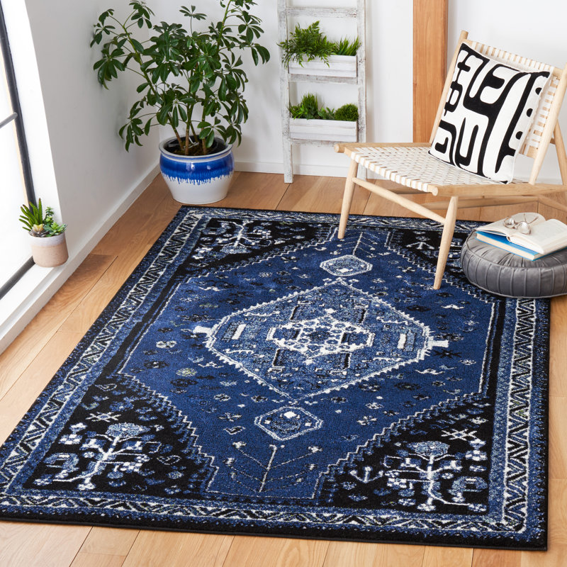 Vintage Hamadan Performance Oriental Rug, Rectangle 8' x 10'