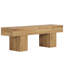 Banc de bout moderne, banc de salle à manger, banc d'entrée stable
