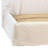  Solid Wood and Upholstered Panel Bed-81297057