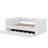 Cloudveil Upholstered Boucle Daybed with Trundle-135820759-135820758