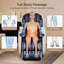 Fauteuil de massage bleu F3 Zero-Gravity-129104656