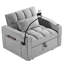 Fauteuil-lit réglable - Dossier, peu encombrant