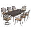 Alexaundrea 8 - Person Patio Dining Set with Rectangular Table , Cushions Included-602216672