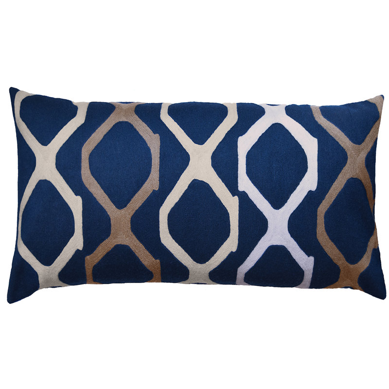 Arbor Hand-Embroidered Chain Stitch Pillow