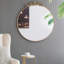 Miroir rond, miroir mural avec cadre-333127472