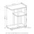  Turn-N-Tube C Shape Sofa Side Table-1183637063