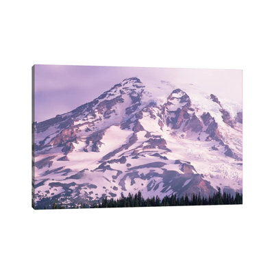Mt Rainier, Mt Rainier National Park, Washington by Tim Fitzharris - Wrapped Canvas Print