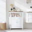 Armoire de rangement moderne avec portes doubles
