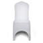 Housses de chaise de mariage blanches extensibles