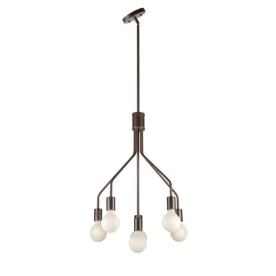 Lustree 6 lumières façon bougie/classique Lettie