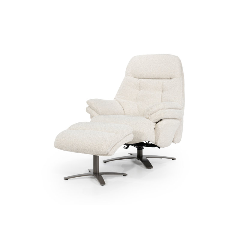 Méridienne d'appoint 34 po, Tissu blanc