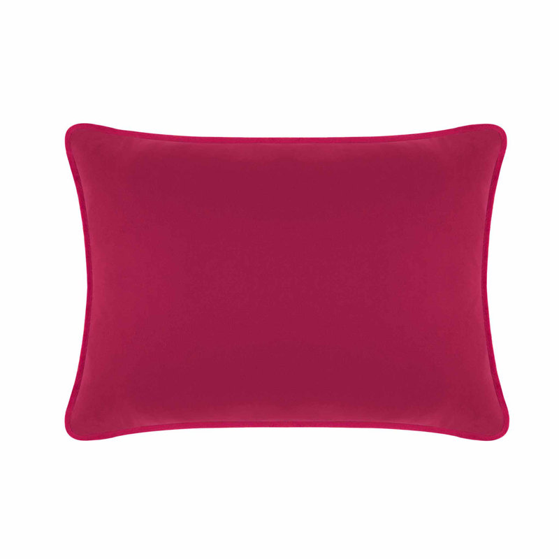 Coussin Sparkles Home Conception de Noël des Fêtes | Insertion de plumes | Lavable à la machine, Velours fuchsia
