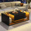 Pedestal Coffee Table with Storage-1337862774