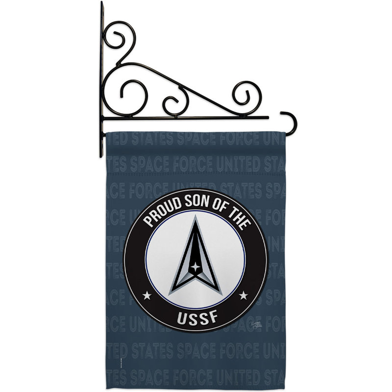 Ensemble de drapeaux en polyester 19 po x 13 po Proud Son
