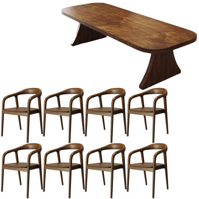 New Chinese style solid wood table set